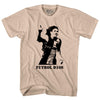 Messi Futbol D10S Soccer Legend Adult Cotton T-shirt by Tribe Lacrosse