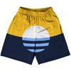 Milwaukee Flag Lacrosse Shorts Made In USA by Tribe Lacrosse