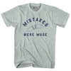 Mistakes Were Made Broken Surf Board Adult Tri-Blend T-shirt by Tribe Lacrosse