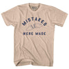 Mistakes Were Made Broken Surf Board Adult Cotton T-shirt by Tribe Lacrosse