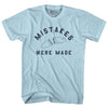 Mistakes Were Made Broken Surf Board Adult Cotton T-shirt by Tribe Lacrosse