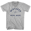 Mistakes Were Made Broken Surf Board Adult Cotton V-neck T-shirt by Tribe Lacrosse