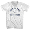 Mistakes Were Made Broken Surf Board Adult Tri-Blend V-neck T-shirt by Tribe Lacrosse