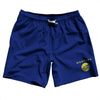 Montana US State Flag Swim Shorts 7" Made in USA by Tribe Lacrosse