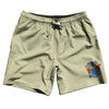 New Jersey US State Flag Swim Shorts 7" Made in USA by Tribe Lacrosse