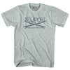 New Port Surf Adult Tri-Blend T-shirt by Tribe Lacrosse