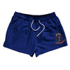 North Dakota US State Flag 2.5" Swim Shorts Made in USA by Tribe Lacrosse