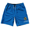 Oklahoma US State Flag 10" Swim Shorts Made in USA by Tribe Lacrosse
