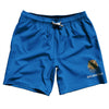 Oklahoma US State Flag Swim Shorts 7" Made in USA by Tribe Lacrosse