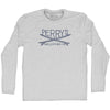 Perrys Surf Adult Cotton Long Sleeve T-shirt by Tribe Lacrosse