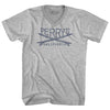 Perrys Surf Adult Cotton V-neck T-shirt by Tribe Lacrosse
