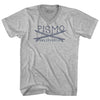 Pismo Surf Adult Cotton V-neck T-shirt by Tribe Lacrosse