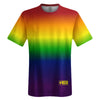 Rainbow Ombre Lacrosse Shooter Shirt by Tribe Lacrosse