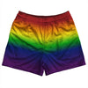 Rainbow Ombre Rugby Shorts Made In USA by Tribe Lacrosse