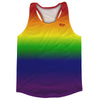 Rainbow Ombre Recerback Track Tops Made In USA` by Tribe Lacrosse