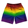 Rainbow Ombre Soccer Shorts Made In USA by Tribe Lacrosse