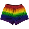 Rainbow Ombre Womens & Girls Sport Shorts End Made In USA by Tribe Lacrosse