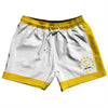 Rhode Island US State Flag 5" Swim Shorts Made in USA by Tribe Lacrosse