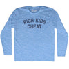 Rich Kids Cheat Adult Tri-Blend Long Sleeve T-shirt by Tribe Lacrosse