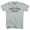 Rich Kids Cheat Adult Tri-Blend T-shirt by Tribe Lacrosse