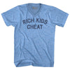 Rich Kids Cheat Adult Tri-Blend V-neck T-shirt by Tribe Lacrosse