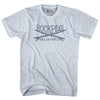 Rockpiles Surf Adult Tri-Blend T-shirt by Tribe Lacrosse