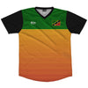 Saint Kitts And Nevis Rise Soccer Jersey Made In USA by Tribe Lacrosse