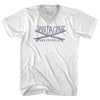 Santa Cruz Surf Adult Tri-Blend V-neck T-shirt by Tribe Lacrosse