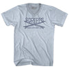 Scripps Surf Adult Tri-Blend V-neck T-shirt by Tribe Lacrosse