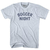 Soccer Night Adult Tri-Blend T-shirt by Tribe Lacrosse