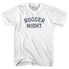 Soccer Night Adult Cotton T-shirt by Tribe Lacrosse