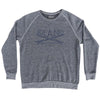 Solano Surf Adult Tri-Blend Sweatshirt by Tribe Lacrosse