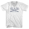 Solano Surf Adult Tri-Blend V-neck T-shirt by Tribe Lacrosse
