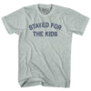 Stayed For The Kids Adult Tri-Blend T-shirt by Tribe Lacrosse