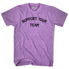 Support Your Team Adult Tri-Blend T-shirt by Tribe Lacrosse