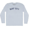 Surf City Adult Tri-Blend Long Sleeve T-shirt by Tribe Lacrosse
