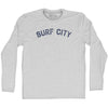 Surf City Adult Cotton Long Sleeve T-shirt by Tribe Lacrosse