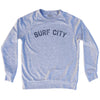 Surf City Adult Tri-Blend Sweatshirt by Tribe Lacrosse