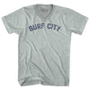 Surf City Adult Tri-Blend V-neck T-shirt by Tribe Lacrosse