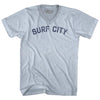 Surf City Adult Tri-Blend V-neck T-shirt by Tribe Lacrosse