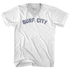 Surf City Adult Tri-Blend V-neck T-shirt by Tribe Lacrosse