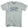 Surfrider Surf Adult Tri-Blend T-shirt by Tribe Lacrosse