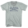 Swamis Surf Adult Tri-Blend V-neck T-shirt by Tribe Lacrosse