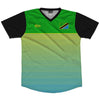 Tanzania Rise Soccer Jersey Made In USA by Tribe Lacrosse