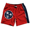 Tennessee US State Flag Swim Shorts 7" Made in USA by Tribe Lacrosse