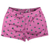 Tequilla Pattern Shorty Short Gym Shorts 2.5" Inseam Made In USA by Tribe Lacrosse