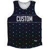 Tequilla Pattern Finish Line Custom Athletic Tank Top by Tribe Lacrosse