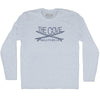 The Cove Surf Adult Tri-Blend Long Sleeve T-shirt by Tribe Lacrosse