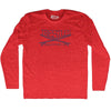 Trestles Surf Adult Tri-Blend Long Sleeve T-shirt by Tribe Lacrosse