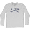 Trestles Surf Adult Cotton Long Sleeve T-shirt by Tribe Lacrosse